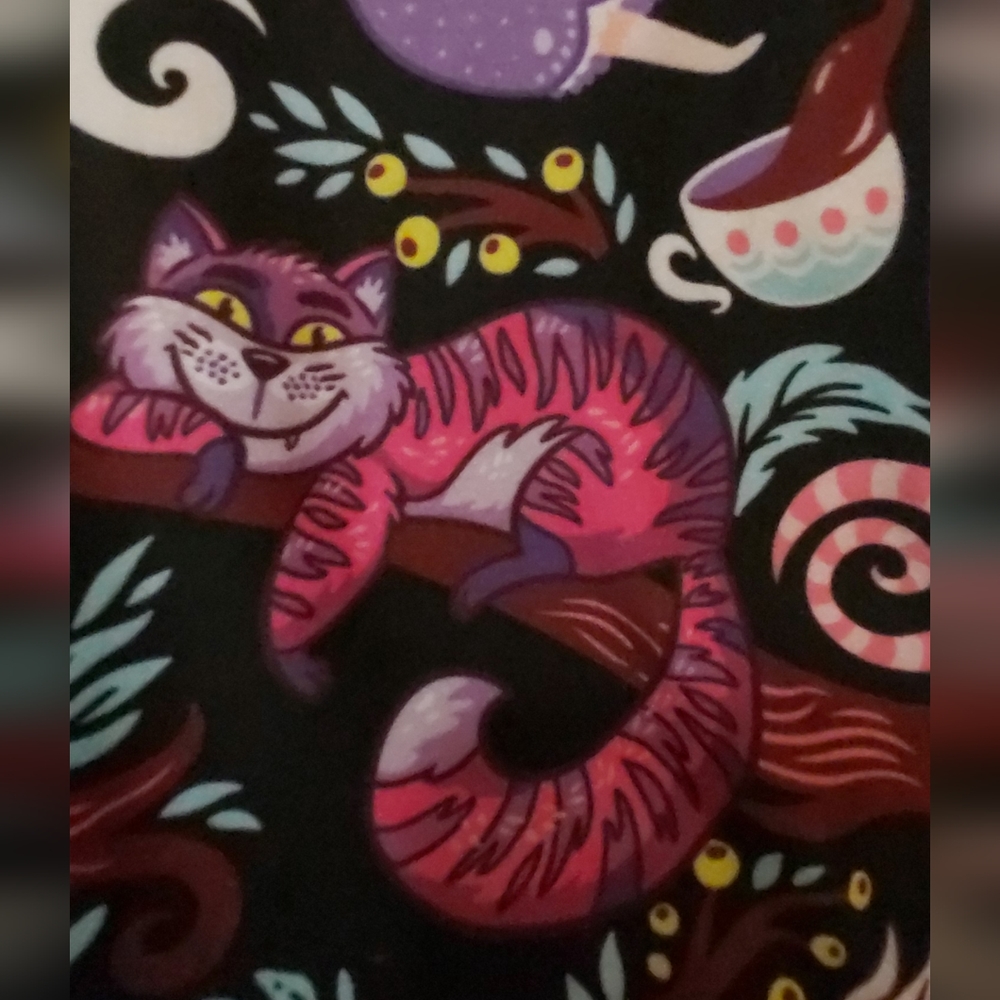 Alice in Wonderland leggings